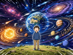 宇宙全体は凄いスピードで動いてるのに我々は動いてない感は異常