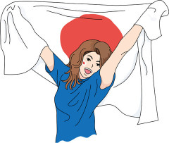 【画像】ワールドカップ観に行った日本の女子サポーター、あまりにもセクシーが過ぎるｗｗｗｗｗｗｗｗｗｗｗｗｗｗｗｗ