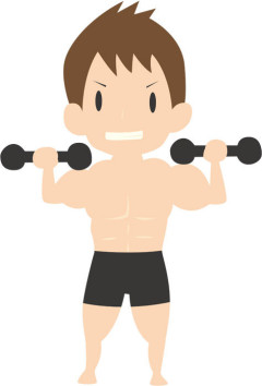 筋トレしてる人おる？ちなみにワイは182/83kgやで