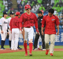 カープ辰見『左膝の靱帯損傷』で登録抹消。代走の切り札が痛恨の離脱