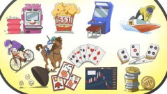 宝くじ1等1億円1000万分の1、ルーレットで赤だけに1万円賭けて13連勝（8192万円）する確率2888分の1ｗ