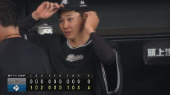 6月23日　日本ハム４－０ロッテ　先発廣池が6回3失点、打線が僅か3安打に抑えられ完封負けで連勝ストップ