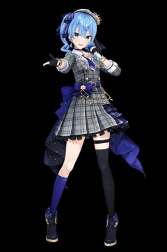 【画像あり】Vtuber星街すいせいさんの「つり目」って勝ち気で生意気なイメージが付きまとうのにどうして変えないの？ｗｗｗｗｗｗｗｗｗｗ