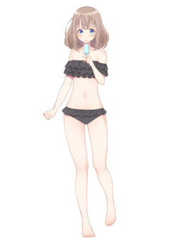 【画像】現役JK(16)水着姿で歩くだけでぷるんぷるんしてしまう
