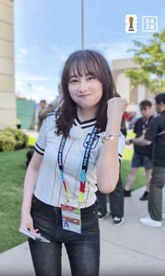 サッカー日本代表影山優佳さん、ピッチピチの服を着てしまうwwwww