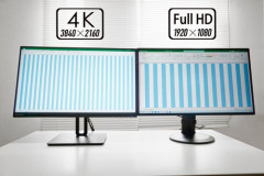 【悲報】パソコンのモニターが4Kじゃないやつ