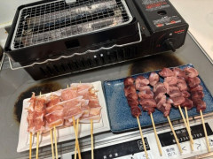 自宅で「焼き鳥」焼いて食うでｗｗｗ（※画像あり）