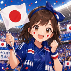古舘伊知郎「これ国旗損壊罪じゃないの？顔面の…」W杯日本人「日の丸」フェイスペイントに私見