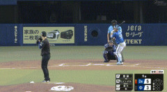 【中日対DeNA10回戦】DeNA代打・ヒュンメル、第５号ソロホームラン！リードを再び３点差に広げる！！！！！！！！！！！！！！