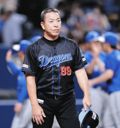 【中日・井上監督語録】先制許した挟殺プレーは「（二塁付近でボール受けた石川昂弥が）タッチしにいかなきゃいけなかった」