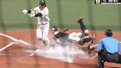 海野の四球から逆転　小久保監督からほめられる「満点の打席」