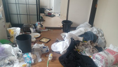 【画像】部屋掃除する