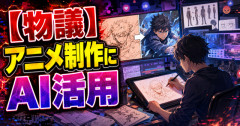 【物議】アニメ制作にAI活用、数週間の作業が数日で完了する時代に突入か