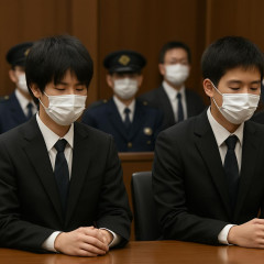 江別大学生集団暴行死 川村葉音被告に懲役30年、瀧澤海裕被告に懲役20年の判決   #速報 |  楽しかったあの頃  |  こいつが30年で旭川のリコが27年の意味が分からん