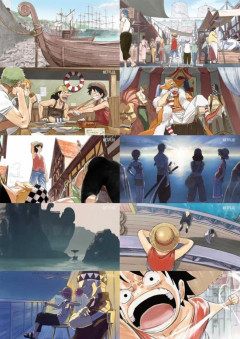 【動画】アニメONE PIECEリメイク、普通過ぎて叩かれる。事前画像の水彩画風はどこいったの？