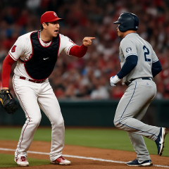 大谷翔平が珍しく捕手を叱咤 メジャー自己最速タイの163.7キロをラッシングが痛恨捕逸→3失点   #MLB |  大谷さんってそんな怖い方だったんですね・・・