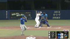 【中日対DeNA11回戦】中日、初回１アウト三塁から村松の犠牲フライで１点先制！！！！！！！！！！