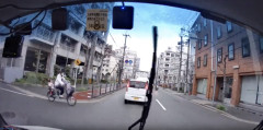 【動画】まん自転車さん、車道に飛び出しバイクを殺しにかかる