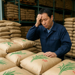 JA担当者「もう倉庫にコメが入らない」新米も過剰生産。。新米3000円割れが見えてきた