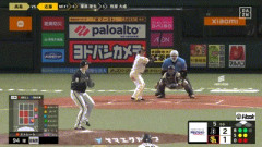 【ソフトバンク対オリックス10回戦】ソフトバンク、５回裏２アウト二塁から近藤健介のタイムリーで同点に追いつく！！！！！！！！