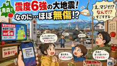 青森、震度6強で被害ほぼ無し←これ