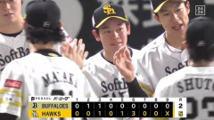 【ソフトバンク対オリックス10回戦】ソフトバンクが逆転勝利でカード勝ち越し　鈴木豪太が珍しい1球でプロ初勝利　近藤健介が本塁打含む4安打2打点