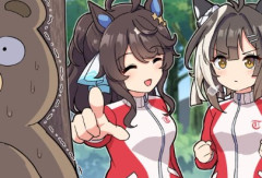 【ウマ娘】鍛錬相手を紹介されたタイトルホルダー…「熊さん逃げてー！！」