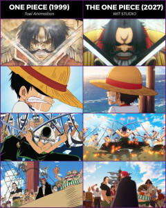 【画像】ワンピースアニメ、リメイクのクオリティがすごいｗｗｗｗｗｗｗｗｗｗ