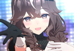 【ウマ娘】トレーナーと張り手張り手してイチャつくブーケちゃん