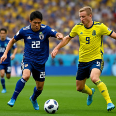 サッカーW杯 1次リーグF組『日本 vs スウェーデン』 NHK総合 8：00～   #実況