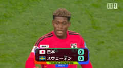 【Ｗ杯】日本、スウェーデンと前半０―０