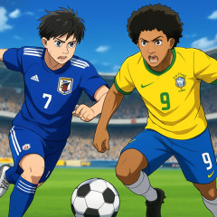 サッカー日本代表 決勝T初戦はブラジルｗｗｗ