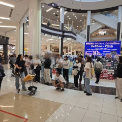 【画像】販売開始30分前の「もっちゅりん」の行列ｗｗｗｗ