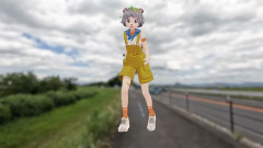 【VTuber】ぽんぽこの走り方の癖が強いと話題に