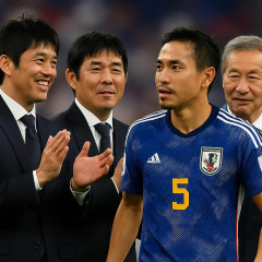 5大会連続出場の長友を絶賛 板倉「素晴らしかった」森保監督「さすが」宮本会長「大きな存在」   #W杯
