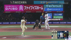 【西武対日本ハム10回戦】西武、3回表1アウト三塁からカナリオのタイムリーで同点に追いつく！！！！！！！！！！