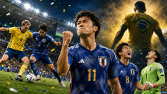 【W杯】日本、スウェーデンと死闘ドローで3大会連続決勝T進出！なお初戦の相手、王国ブラジル