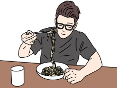 そばうどんラーメン通はいてスパゲティ通っていないの？？？？？？？