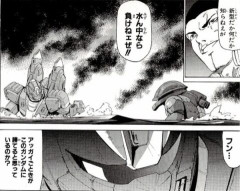 ガンダムって「水中用VS水中用」のバトルが殆どないよね