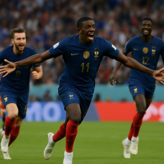 フランス代表がノルウェー代表下して首位通過！ デンベレが前半だけでハットトリック達成   #サッカーＷ杯 |  白のノルウェー