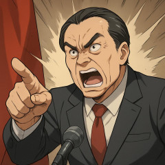 中革連「与党の数に物を言わせた暴挙だ！！」