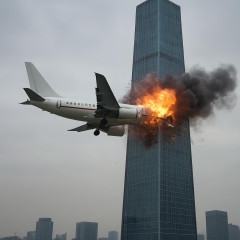 北京で小型機が108階建て高層ビルに衝突か 米CNN報道   |  なおしょぼかった模様