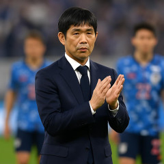 森保監督、続投へ 三笘ら主力を欠く中、2大会連続の決勝T進出… 将来は海外挑戦視野も3大会連続12年の長期政権へ   #サッカー