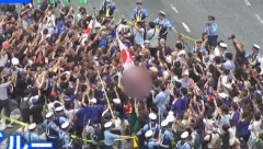 TBS、旭日旗にボカシ？　チュニジア戦後の渋谷映像に指摘相次ぐ…TBS広報「特定の意図はない」