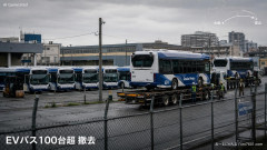 【速報】大阪メトロ、購入後も不具合などで使用断念した中国製ＥＶバス100台以上、富山県内の産廃処理場向け出発「購入日75億のうち約43億が税金」