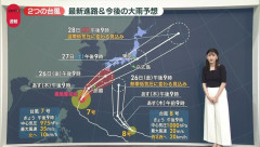 【悲報】台風、消える