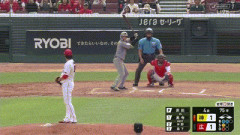 【広島対阪神9回戦】阪神、4回表1アウト一三塁から高寺の打球をファーストがフィルダースチョイス、三塁ランナーが生還し1点勝ち越し！！！！！