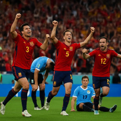 スペインがH組首位通過!! ウルグアイは日韓大会以来の未勝利でGL敗退、終盤はラフプレー連発で退場者も発生   #サッカーＷ杯 |  スペイン弱くね？