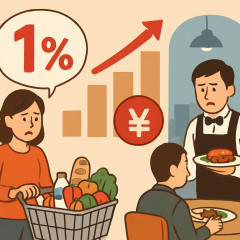 食料品消費税「1%」に落とし穴？ 相次ぐ値上げに「減税のお得感は1カ月で相殺される」 外食産業への影響も懸念   |  178万の壁に減税しようと  |  インボイスを反対してる連中は