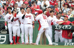 カープ坂倉決勝打で4位浮上！名原プロ初4安打＆3号！菊池犠飛＆2犠打！床田4回2失点もターノック三者三振！遠藤高ハーン0封！森浦×石原三振ゲッツ―で9S締め！【広島3-2阪神/試合結果】